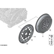 BMW Clutch Flywheel - Genuine BMW 21208671022