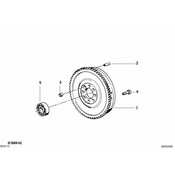 BMW Clutch Flywheel - Genuine BMW 21212227820