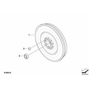 BMW Dual Mass Flywheel - Genuine BMW 21212283810