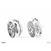 BMW Remanufactured Pressure Plate - Genuine BMW 21219056402
