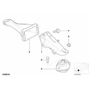 BMW Engine Support Bracket - Genuine BMW 22111096999