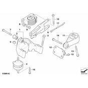 Mini Engine Mount Bracket - Genuine Mini 22111514490