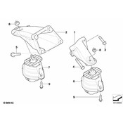 BMW Engine Mount Bracket - Genuine BMW 22116761113