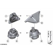 BMW Engine Mount Support Bracket - Genuine BMW 22116775903