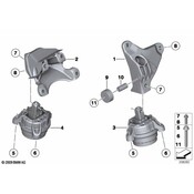 BMW Engine Mount - Genuine BMW 22116858975