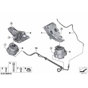 BMW Vacuum Hose - Genuine BMW 22116861222