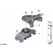 MINI Auto Trans Mount Bracket - Genuine MINI 22316872019
