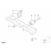 BMW Transmission Crossmember - Genuine BMW 22321092477