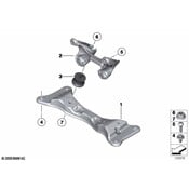BMW Transmission Crossmember - Genuine BMW 22326767985