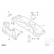 BMW Auto Trans Mount Bracket - Genuine BMW 22326772288