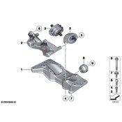 BMW Auto Trans Mount Bracket - Genuine BMW 22326777611