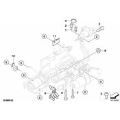 BMW Retaining Clip - Genuine BMW 23017507084
