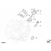 Mini Cooper Bracket Bowden Cable - Genuine Mini 23117509737