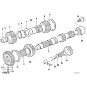BMW Synchronizer Ring - Genuine BMW 23221228489