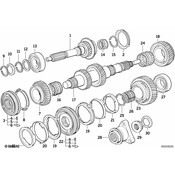 BMW Guide Sleeve 1St And 2Nd Gear - Genuine BMW 23237511292