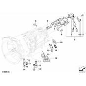 BMW Bracket Gear Identification - Genuine BMW 23412282258