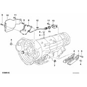 BMW Covering Plate - Genuine BMW 24101422153
