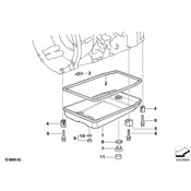 BMW Oil Pan - Genuine BMW 24111422106