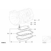 BMW Oil Pan - Genuine BMW 24117533846