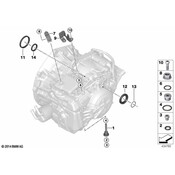 BMW Auto Trans Output Shaft Seal - Genuine BMW 24128642582