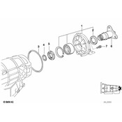 BMW Automatic Transmission Extension Housing Bearing - Genuine BMW 24131422520