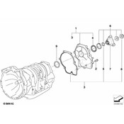 BMW Repair Kit Output Cover Seal - Genuine BMW 24137557072