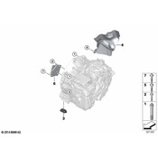 BMW Heat Resistant Plate - Genuine BMW 24148604293