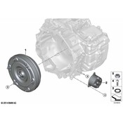 BMW Auto Trans Oil Cooler - Genuine BMW 24148627861
