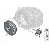 BMW Auto Trans Oil Cooler - Genuine BMW 24148699905