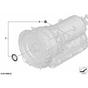 BMW Auto Trans Input Shaft Seal - Genuine BMW 24158632196