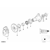 BMW Output Flange - Genuine BMW 24211215731