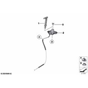 BMW Emergency Release - Genuine BMW 24507582066