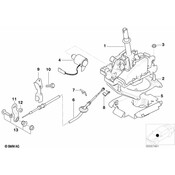 BMW Support Noise Absorbing - Genuine BMW 24511423927