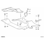 BMW Automatic Transmission Mount  - Genuine BMW 24711128582