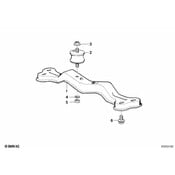 BMW Cross Member - Genuine BMW 24711137224