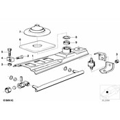 BMW Shifting Arm - Genuine BMW 25111208464