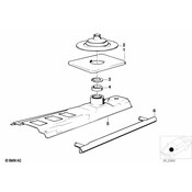 BMW Sound Absorber - Genuine BMW 25111220312
