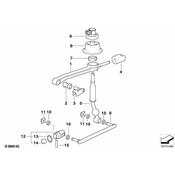 BMW Selector Rod - Genuine BMW 25111222736