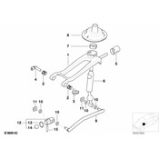 BMW Selector Rod (A=237mm) - Genuine BMW 25111434673