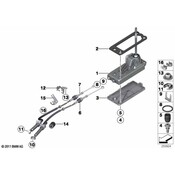 MINI Manual Trans Shift Lever Bracket - Genuine MINI 25112753813
