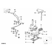 BMW Shifting Gate - Genuine BMW 25161215940