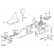 BMW Neutral Safety Switch - Genuine BMW 25161219150