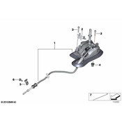 BMW Gearshift Assy Steptronic - Genuine BMW 25167534993