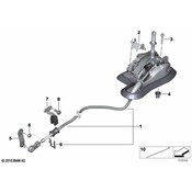 BMW Gearshift Assy Steptronic - Genuine BMW 25167564687