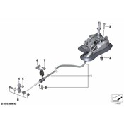BMW Gearshift Assy Steptronic - Genuine BMW 25167603765