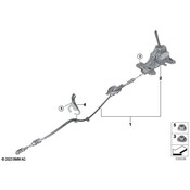 Mini Auto Trans Shift Lever - Genuine Mini 25168483100