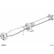 BMW Drive Shaft Assy 5 Speed(Overdr.)Transm (L=1489Mm) (325is) - Genuine BMW 26101226733