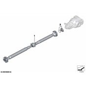 BMW Drive Shaft - Genuine BMW 26108605226