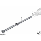BMW Drive Shaft - Genuine BMW 26108654494