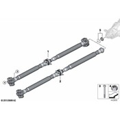 BMW Drive Shaft - Genuine BMW 26108692917